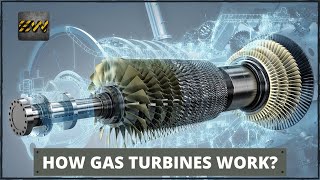 How Gas Turbines Work Detailed Video [upl. by Asi659]