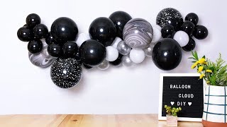 Easy DIY Balloon Garland Stepbystep Tutorial  Party Decoration Tips by Momo Party [upl. by Sherborne]