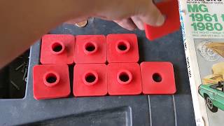 MGB Front Crossmember Bushings [upl. by Conger]