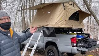 Smittybilt Overlander Roof Top Tent [upl. by Ysteb]