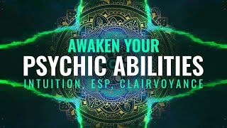 Awaken Your Psychic Abilities Intuition ESP Clairvoyance Psychic Power  Theta Binaural Beats [upl. by Vipul641]