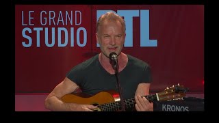 Sting  Desert Rose Live  Le Grand Studio RTL [upl. by Nelrsa775]