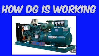 DIESEL GENERATOR WORKING [upl. by Aliban86]