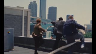 The Three Stooges 2012  Hospital Roof Jump [upl. by Waterer]