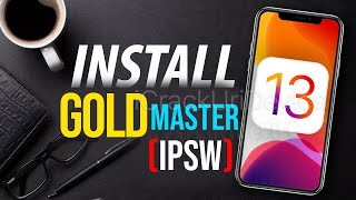 iOS 13 GM  How to Install amp Download IPSW for FREE [upl. by Mcripley]