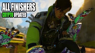 Apex Legends All Finishers UPDATED with Crypto Season 3 Meltdown [upl. by Elyn928]