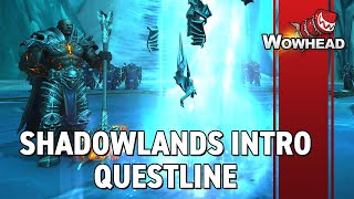 Shadowlands Intro Questline Playthrough Story Spoilers [upl. by Scoles]