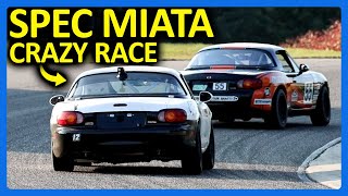 Real Life Miata Racing is CRAZY [upl. by Sussna175]