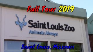 Saint Louis Zoo Full Tour  Saint Louis Missouri [upl. by Nylareg774]