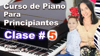 Lección  5 Aprende a Tocar Piano DESDE CERO [upl. by Olmstead]