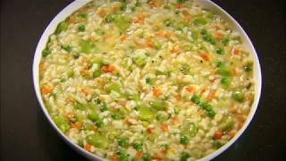 Marco Pierre White recipe for Spring Veg Risotto [upl. by Selimah]