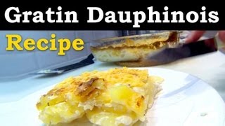 How to make Gratin Dauphinois French Potato Gratin Fast amp Fun [upl. by Flanna]