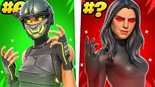 25 SWEATIEST Fortnite Skins [upl. by Ruperta]