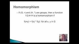 Homomorphisms Isomorphisms and Automorphisms [upl. by Ylesara]