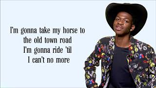 Lil Nas X  Old Town Road Lyrics ft Billy Ray Cyrus [upl. by Amoritta548]