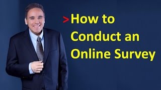 How to conduct an online survey [upl. by Armington]