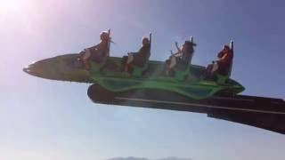 Las Vegas  Stratosphere Tower Thrill Rides [upl. by Remlap]