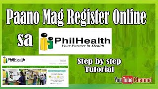 Paano Mag Register Online sa Philhealth  Step by Step Tutorial [upl. by Orvas]