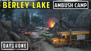 Stealth Berley Lake Ambush Camp Lost Lake  Bunker Location  Days Gone [upl. by Albarran]