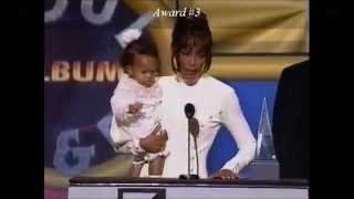 Whitney Houston Wins 8 Awards at 94 AMA [upl. by Llehcear]