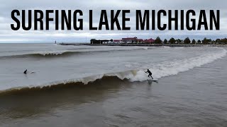 Fresh Water Surfing  Sheboygan WI [upl. by Ardnuas49]