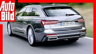 Audi A6 Avant 2018 Erste Fahrt  Test  Review [upl. by Haney]