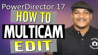 How to Make MultiCam Video  PowerDirector [upl. by Ajak279]