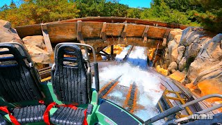 Disney Grizzly River Rapids Ride with Drops  Disney California Adventure 2021 [upl. by Ecirtnom82]