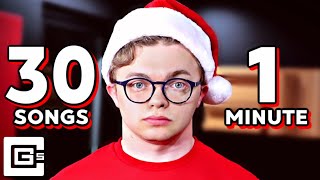 30 Christmas Songs in 1 Minute [upl. by Meyeroff]