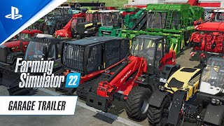 Farming Simulator 22  Garage Trailer  PS5 PS4 [upl. by Nichols]