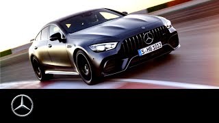 MercedesAMG GT 4Door Coupé 2018 World Premiere  Trailer [upl. by Erdeid]