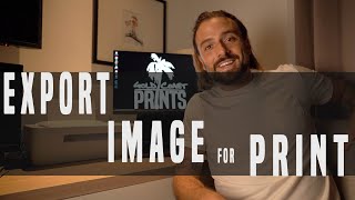 HOW TO RESIZE AN IMAGE AND EXPORT FOR PRINTING IN PHOTOSHOP [upl. by Auhsoj]