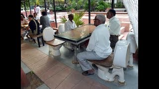 Indias first Toilet Restaurant [upl. by Ycat]