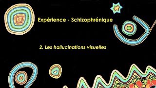 Expérience  Schizophrénique  Les hallucinations viuelles [upl. by Eugenio518]