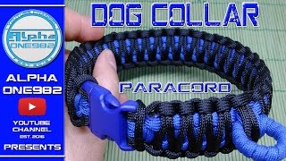 EPIC Paracord Dog Collar 2017 How To Make [upl. by Vincent]