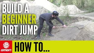 How To Build A Beginner Mountain Bike Dirt Jump [upl. by Remlap]