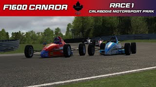 F1600  Calabogie Motorsport Park  Assetto Corsa [upl. by Enimasaj]