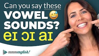 Pronunciation Practice 👄 Difficult Vowel Sounds DIPHTHONGS [upl. by Goodill]