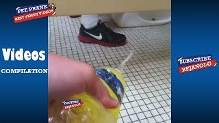 PEE PRANK COMPILATION  Best Funny Videos [upl. by Giustina]