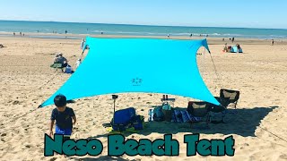 Best beach tent  Neso Beach Tent Grande [upl. by Thatcher992]