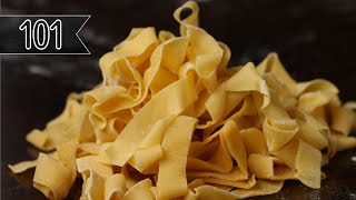 Cómo hacer pasta desde cero  Bien Tasty [upl. by Ahter]