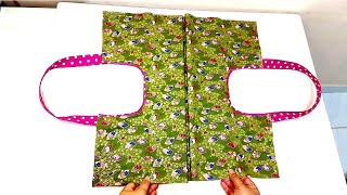 This Great Newest Sewing Trick is Surprisingly Very Easy to Make Bag💜Amazing Sewing Tutorial diybag [upl. by Uaerraj]