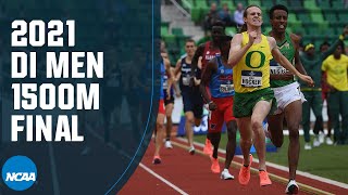 Mens 1500m  2021 NCAA outdoor track and field championship [upl. by Emilia]