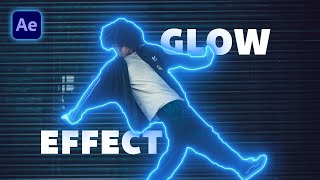 Animated Glowing Lines Effect in Adobe After Effects [upl. by Attenoj]