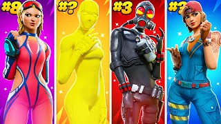 40 SWEATIEST Skins In Fortnite [upl. by Ion]