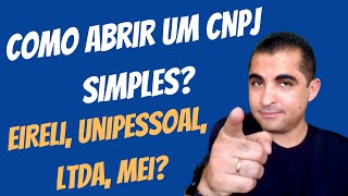 Como Abrir um CNPJ Simples Nacional  do ZERO ao Faturamento [upl. by Mary]