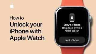 How to unlock your iPhone with your Apple Watch — Apple Support [upl. by Aneloc]