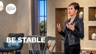 Be Stable  Joyce Meyer  Enjoying Everyday Life [upl. by Noira]