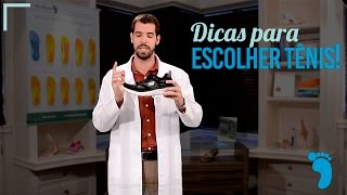 DICAS Como escolher um Tênis  Pés Sem Dor 👟 [upl. by Eelarat770]