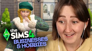 EARLY ACCESS to The Sims 4 Businesses amp Hobbies Streamed 3125 [upl. by Clyde]